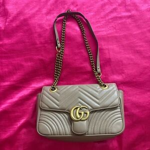 Gucci GG Marmont Large Matelassé Shoulder Bag